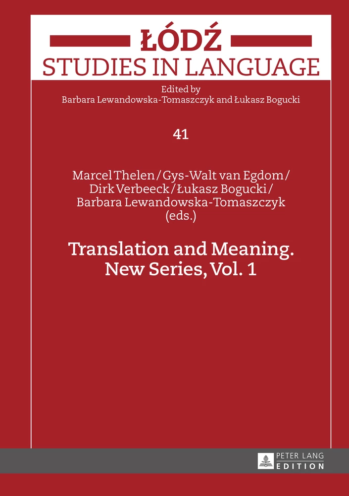 Title: Translation and Meaning