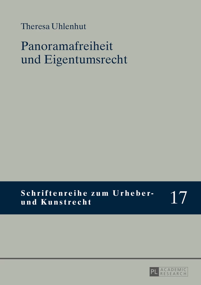 Title: Panoramafreiheit und Eigentumsrecht