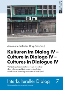 Title: Kulturen im Dialog IV - Culture in Dialogo IV - Cultures in Dialogue IV