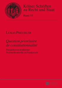 Title: «Question prioritaire de constitutionnalité»