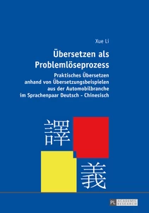 Titel: Übersetzen als Problemlöseprozess
