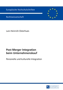 Title: Post Merger Integration beim Unternehmenskauf