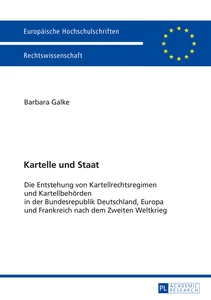 Title: Kartelle und Staat