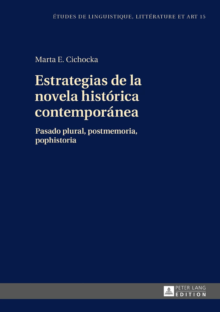 Title: Estrategias de la novela histórica contemporánea
