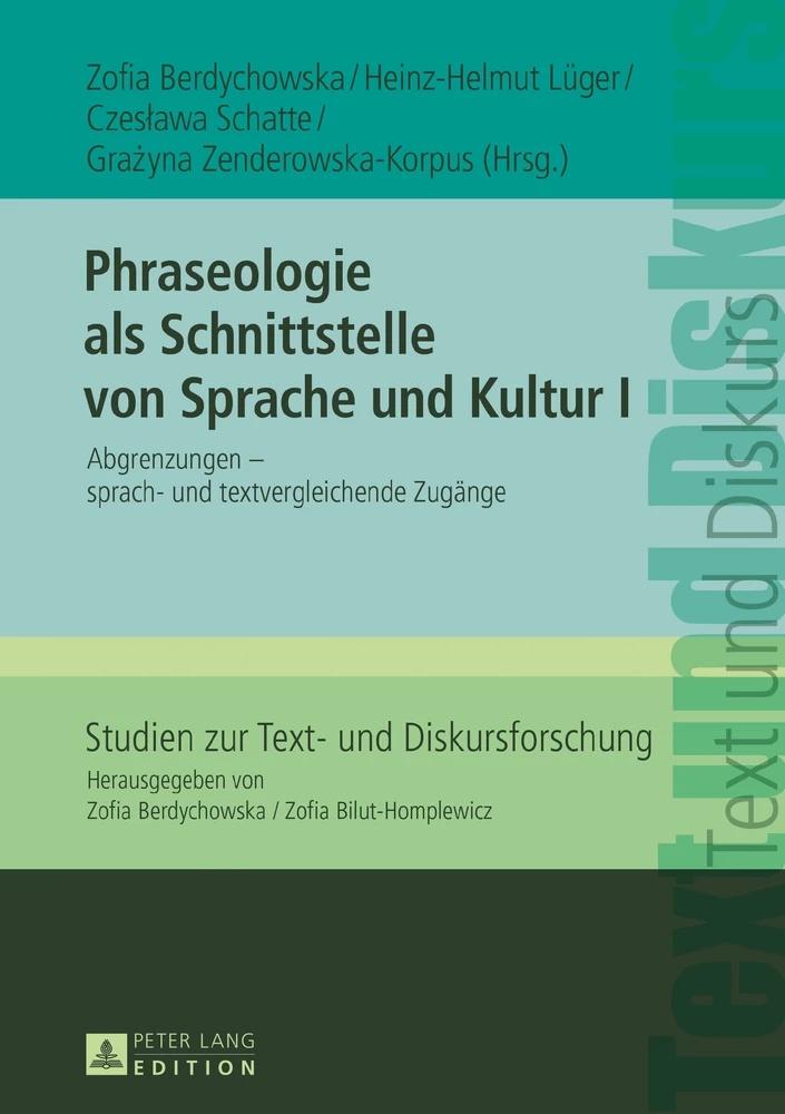 Titel: Phraseologie als Schnittstelle von Sprache und Kultur I