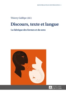 Title: Discours, texte et langue