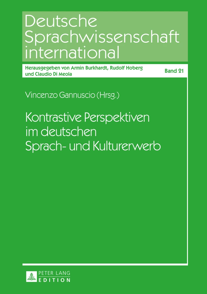 Titel: Kontrastive Perspektiven im deutschen Sprach- und Kulturerwerb