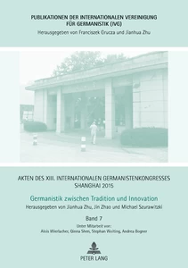 Title: Akten des XIII. Internationalen Germanistenkongresses Shanghai 2015 -Germanistik zwischen Tradition und Innovation 