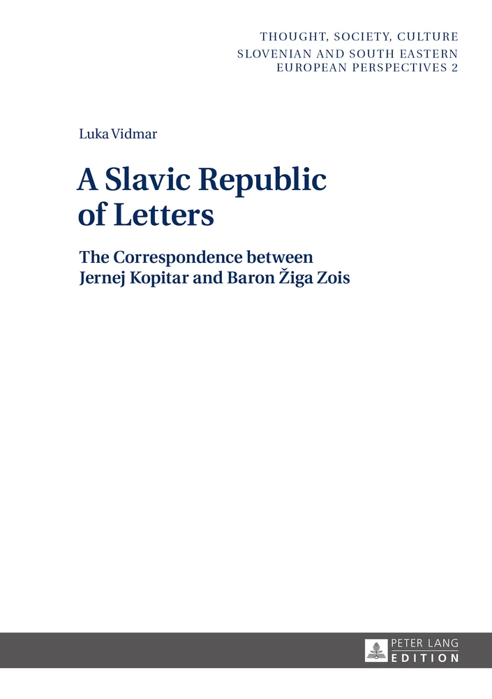Title: A Slavic Republic of Letters