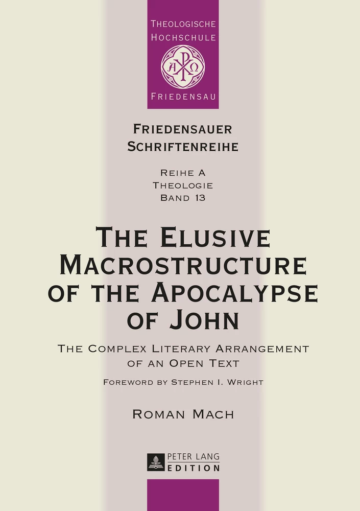 Title: The Elusive Macrostructure of the Apocalypse of John