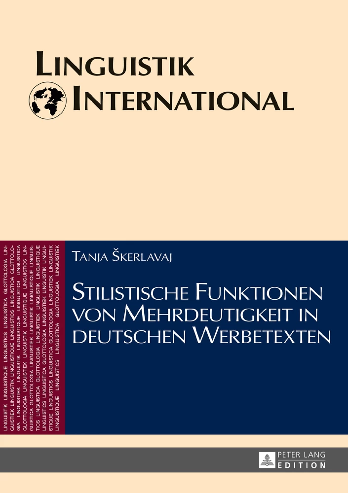 Title: Stilistische Funktionen von Mehrdeutigkeit in deutschen Werbetexten