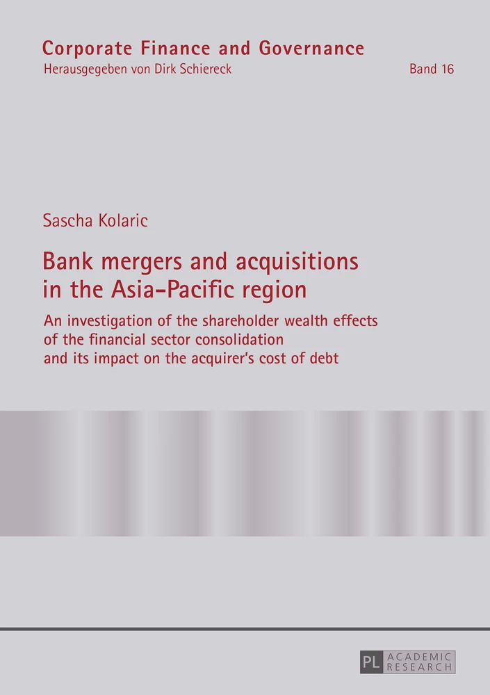 Title: Bank mergers and acquisitions in the Asia-Pacific region