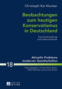 Title: Beobachtungen zum heutigen Konservatismus in Deutschland