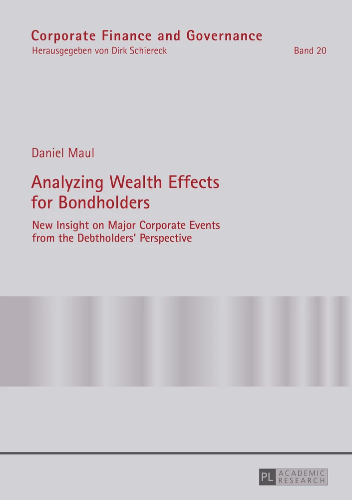 Title: Analyzing Wealth Effects for Bondholders