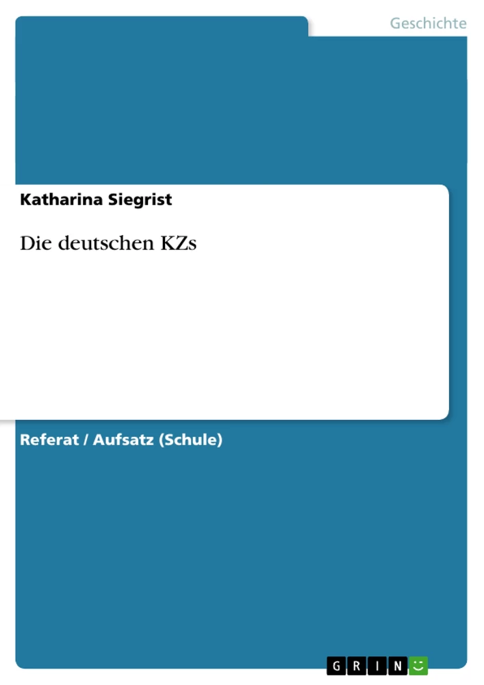 Title: Die deutschen KZs