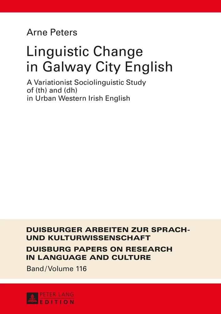 Title: Linguistic Change in Galway City English