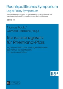Title: Transparenzgesetz für Rheinland-Pfalz