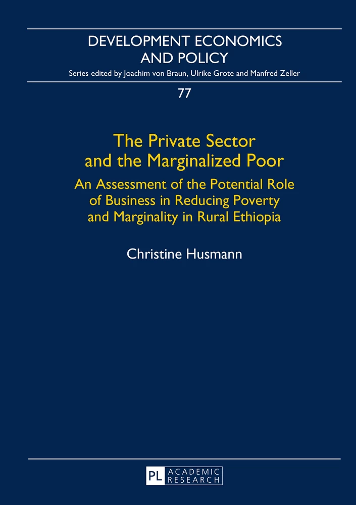 Title: The Private Sector and the Marginalized Poor