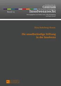 Title: Die unselbständige Stiftung in der Insolvenz