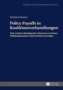 Title: Policy Payoffs in Koalitionsverhandlungen