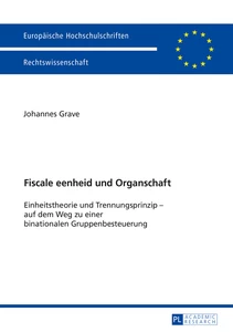 Title: Fiscale eenheid und Organschaft