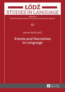 Title: Events and Narratives in Language