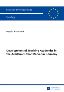 Title: Development of Teaching Academics in the Academic Labor Market in Germany