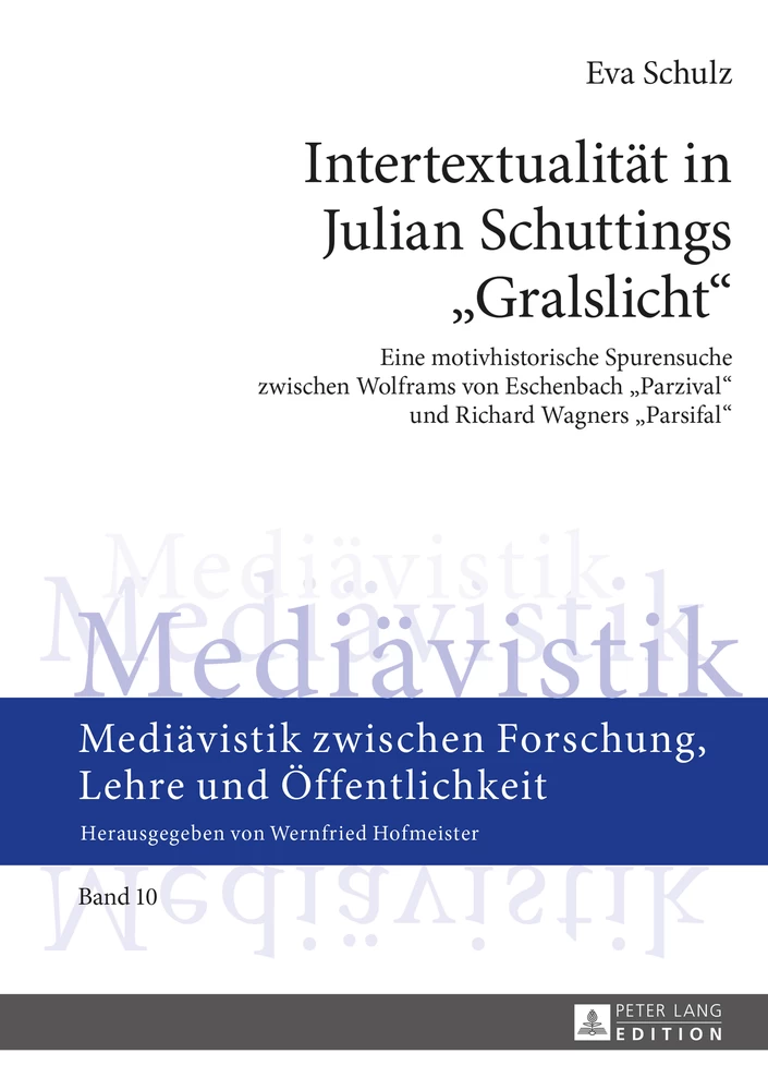 Title: Intertextualität in Julian Schuttings «Gralslicht»