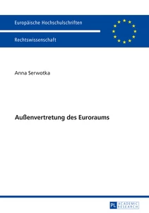 Titel: Außenvertretung des Euroraums