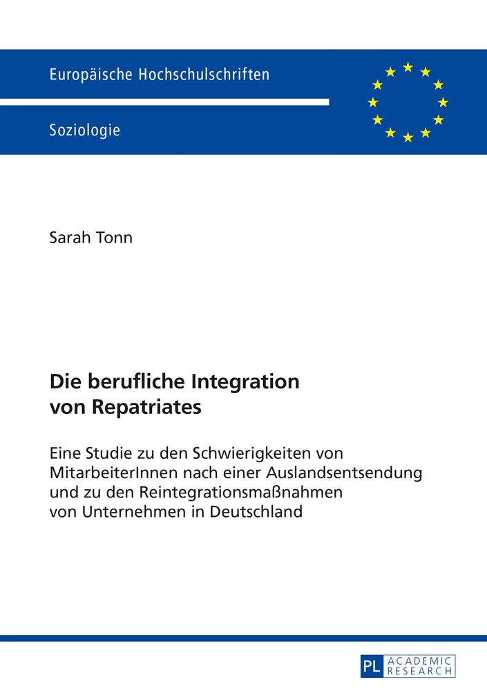 Titel: Die berufliche Integration von Repatriates