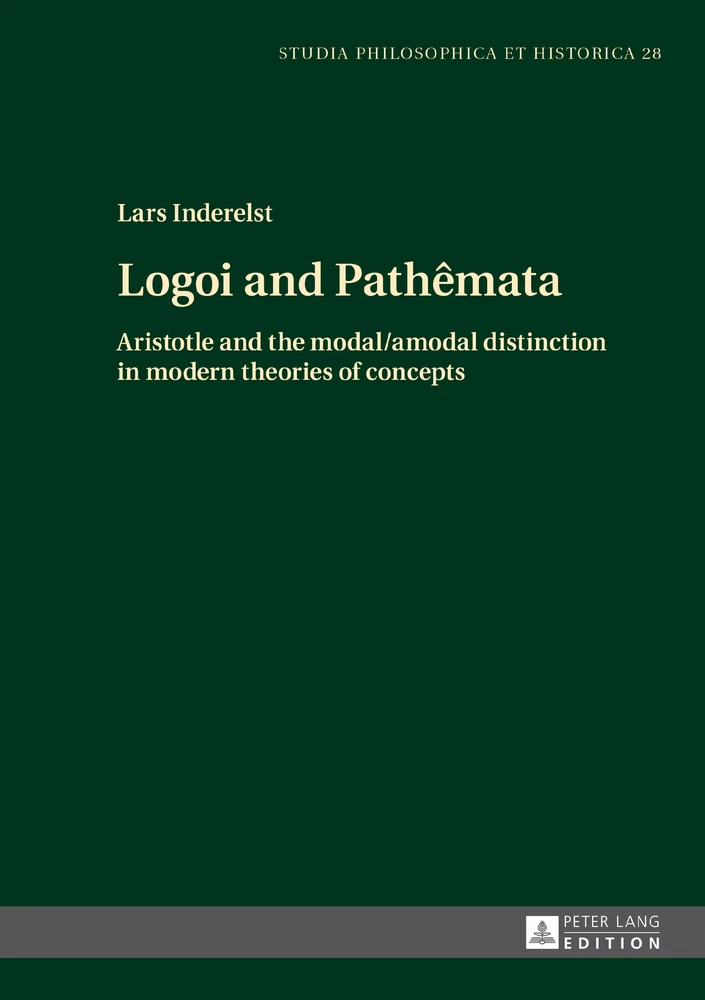 Title: Logoi and Pathêmata