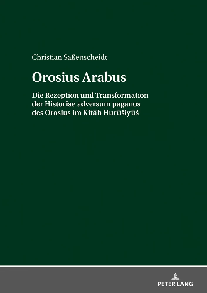 Titel: Orosius Arabus