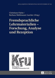 Titel: Fremdsprachliche Lehrmaterialien – Forschung, Analyse und Rezeption