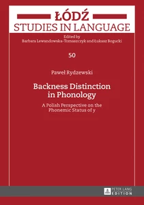 Title: Backness Distinction in Phonology