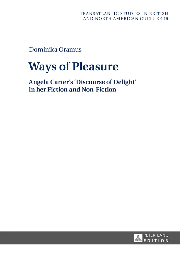 Title: Ways of Pleasure