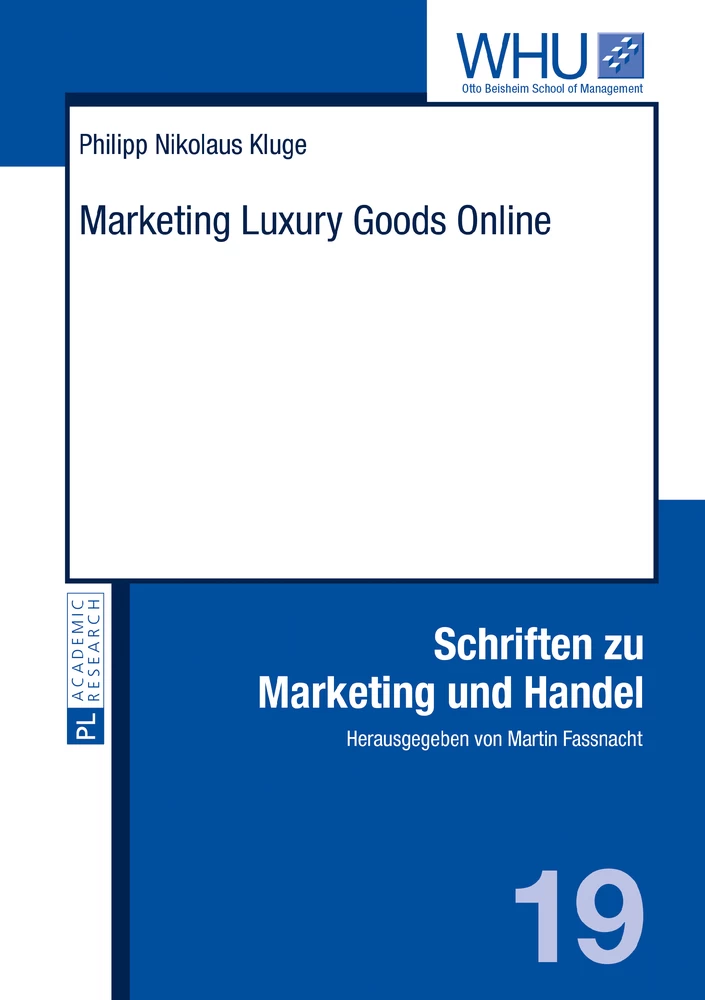Title: Marketing Luxury Goods Online