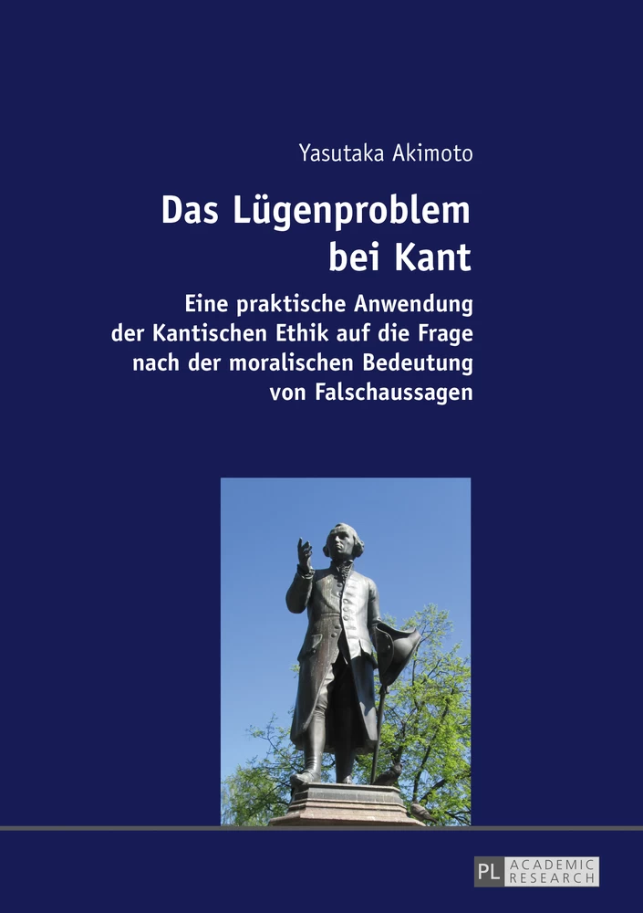 Titel: Das Lügenproblem bei Kant