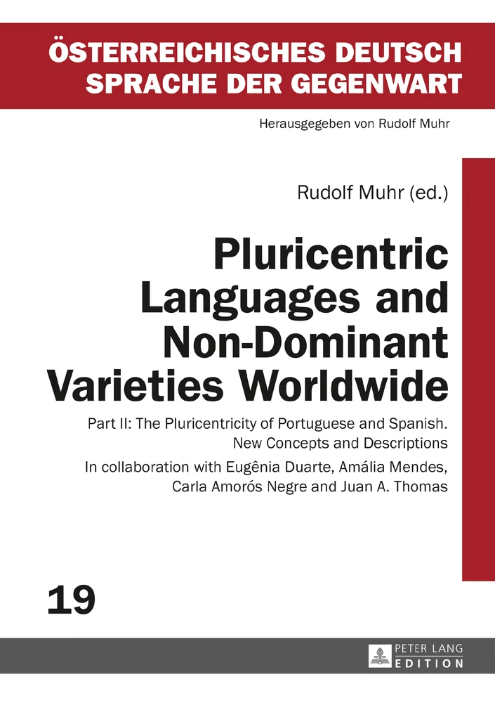 Title: Pluricentric Languages and Non-Dominant Varieties Worldwide