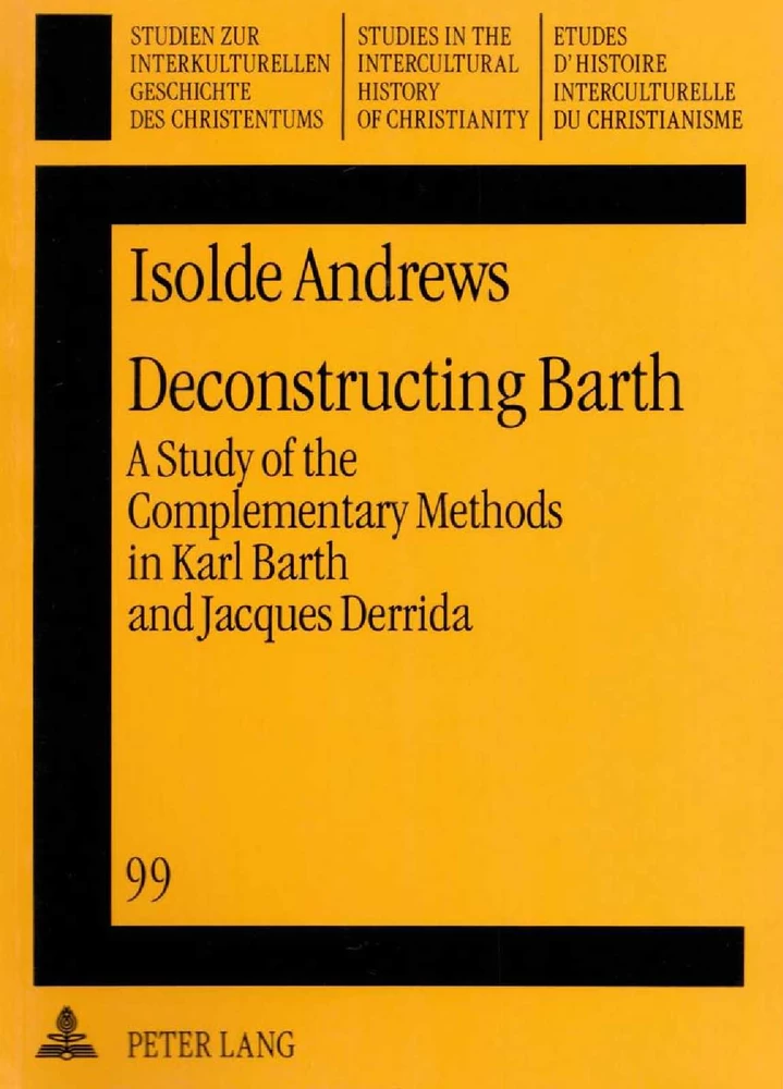Title: Deconstructing Barth