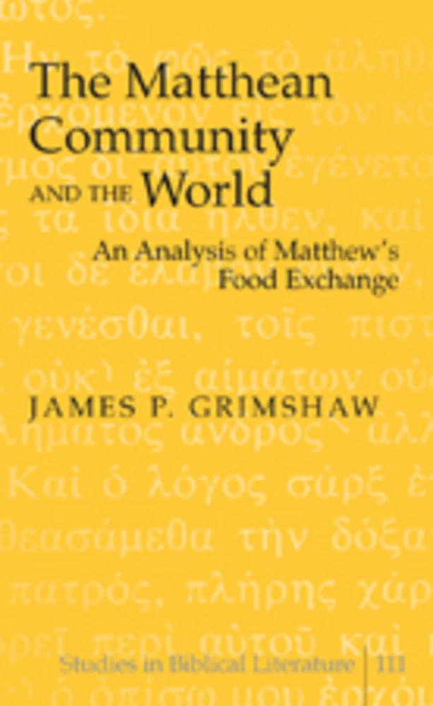 Title: The Matthean Community and the World
