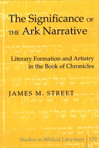 Title: The Significance of the Ark Narrative