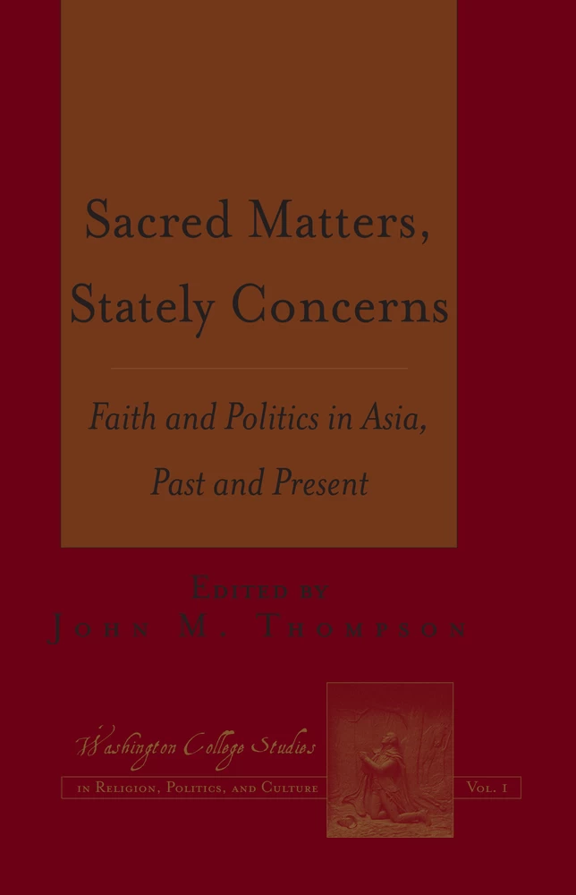 Title: Sacred Matters, Stately Concerns