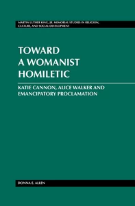 Title: Toward a Womanist Homiletic