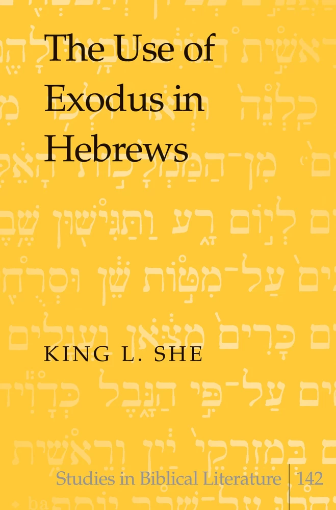 Title: The Use of Exodus in Hebrews