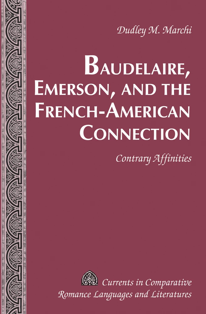 Title: Baudelaire, Emerson, and the French-American Connection