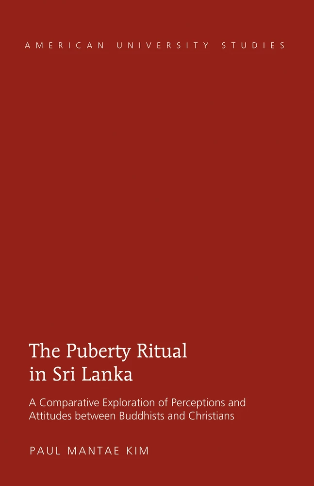 Title: The Puberty Ritual in Sri Lanka