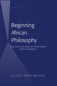 Title: Beginning African Philosophy