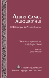 Title: Albert Camus Aujourd’hui