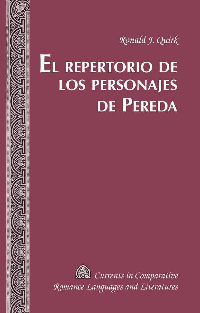 Title: El repertorio de los Personajes de Pereda