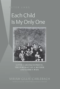 Title: Each Child Is My Only One